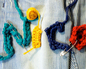 Crocheted Name