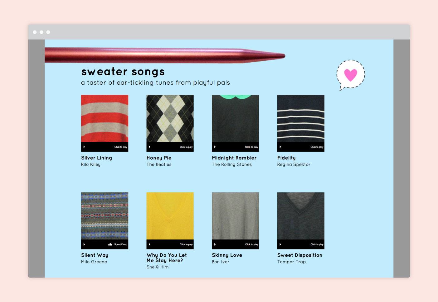 A Sweater Story