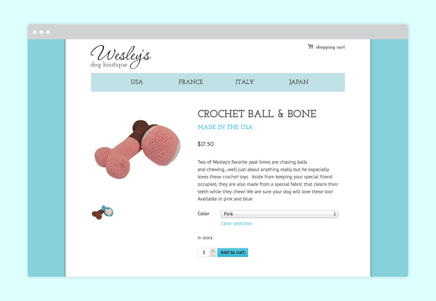 Wesley’s Dog Boutique
